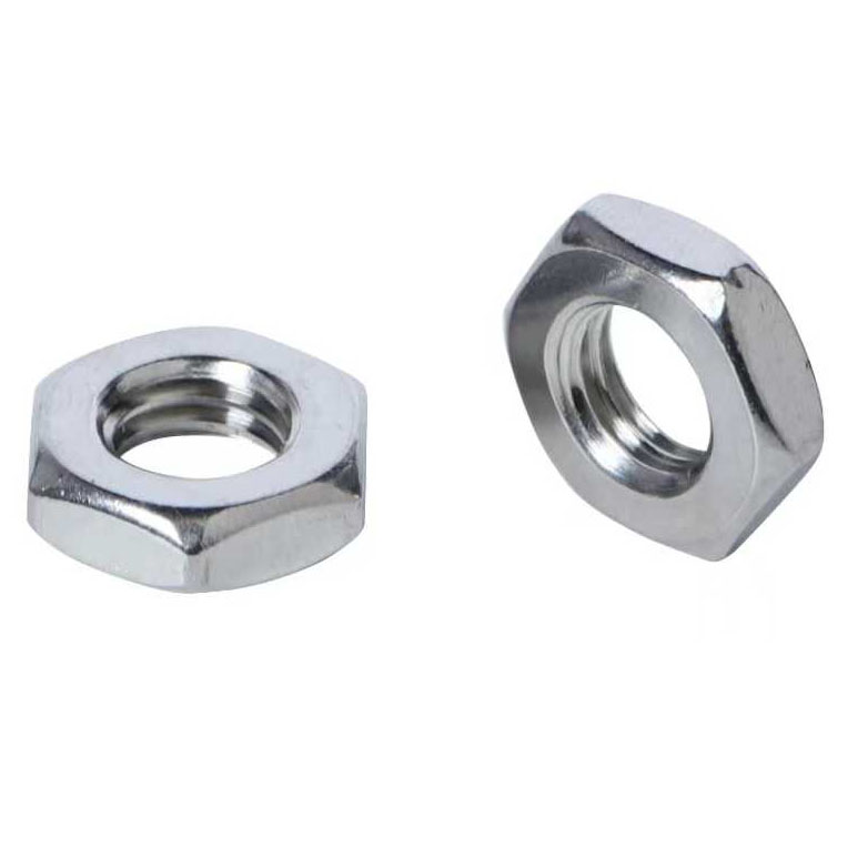 DIN439 hexagon tynde nødder