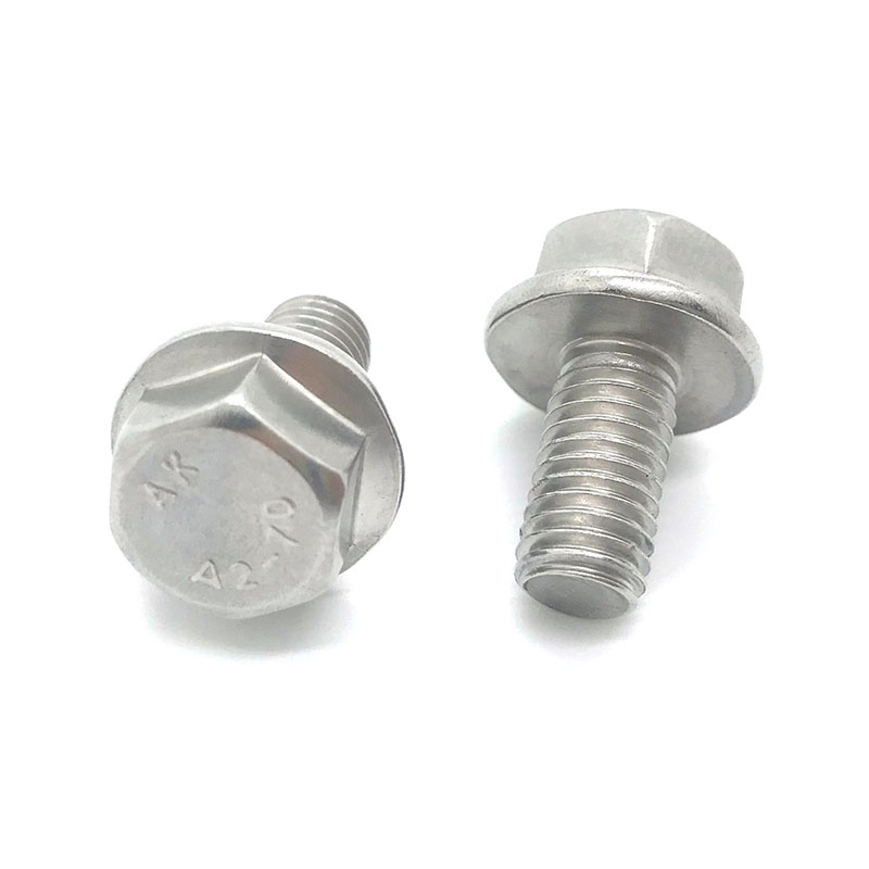 DIN6921 Sekskantflangebolte uden takkede